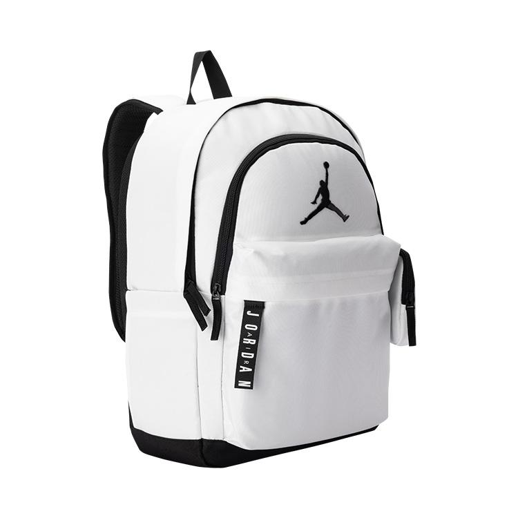 New Jordan Polyester Backpack Unisex White JD2513167GS-004
