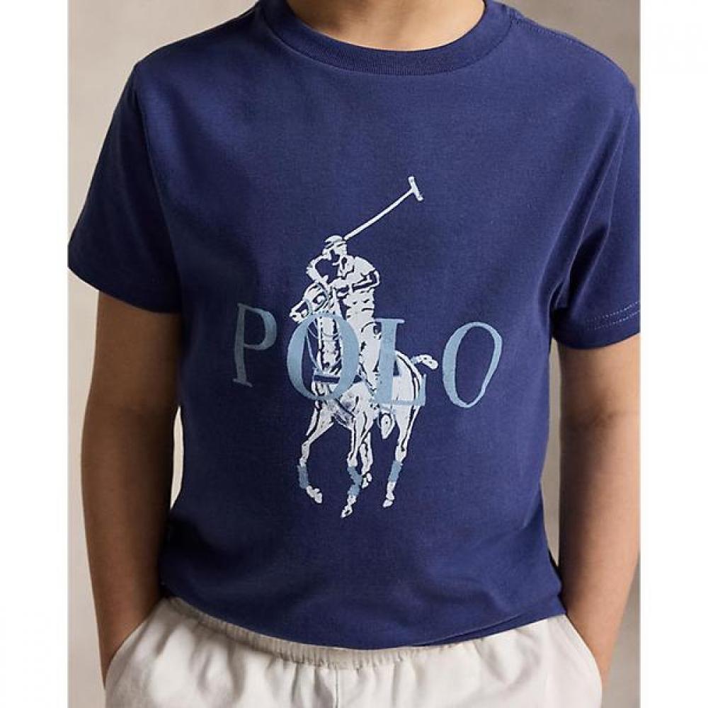 Polo Ralph Lauren Boys Big Pony Cotton Jersey Tee 2 7