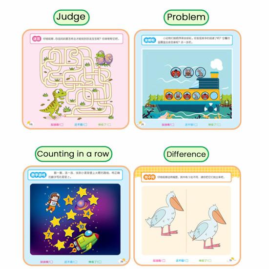 Preschool Learning Activities Math Workbook 192 Pages Number Tracing Matching Book for Toddlers Ages 2-6 Years