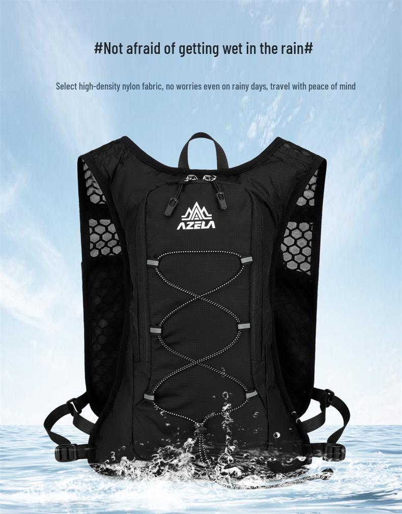 Colorful Outdoor Hiking Backpack with 2L Hydration Bladder for Men & Women - Small Mountaineering & Cycling Bag