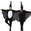 Halloween Adult Cartoon Animal Show Costume Black Swan White Swan Animal Onesie Costume