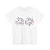 Camiseta Engraçada para Casal do 4 de Julho: "Só Estou Aqui Pelos Fogos de Artifício"