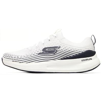 Go Run Pulse Comfortable Low-Top Casual Running Shoes Men Sneaker White Black 220536-WNV