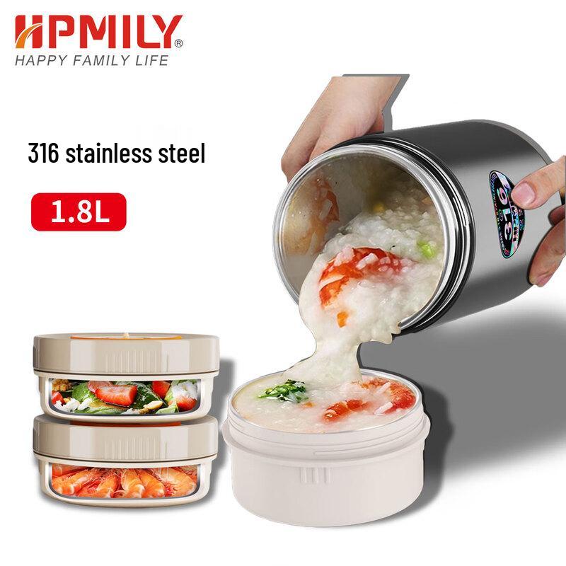 HPMILY 316 Stainless Steel Multi-Layer Insulated Food Container
