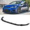 3PCS Maxton   Front Bumper Splitter Lip Kits Replacement for MK7.5 R 20172020