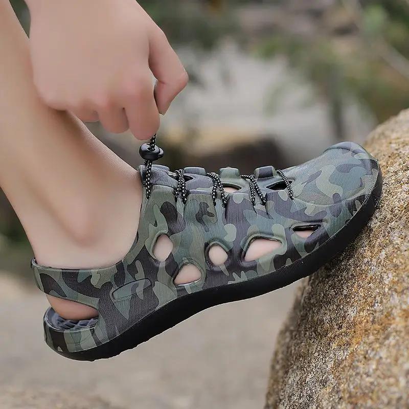 

Fashion Ultralight Shoes for Men Beach Buy Japanese New Arrival Non-slip Fashion In Welcome Deal Barefoot Adult Design 2025 Man Sandals 45