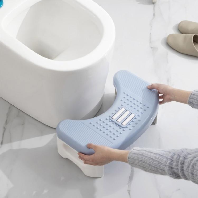 Household Toilet Footstool Squatting Tool Foot Seat Rest Helper Training Stand Portable Plastic Step Stools Easy To Use