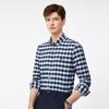 Goldlion GY Men's Casual Plaid Long-Sleeve Shirt