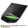 Sanwa Supply Waterproof Slim Inner Case for 13.3 inch PCs, Black IN-WP13BK