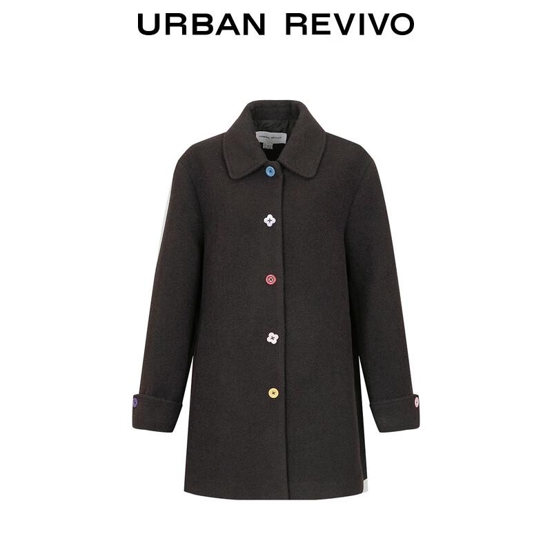 UR 2025 Winter Women's Amber Flow Button Coat