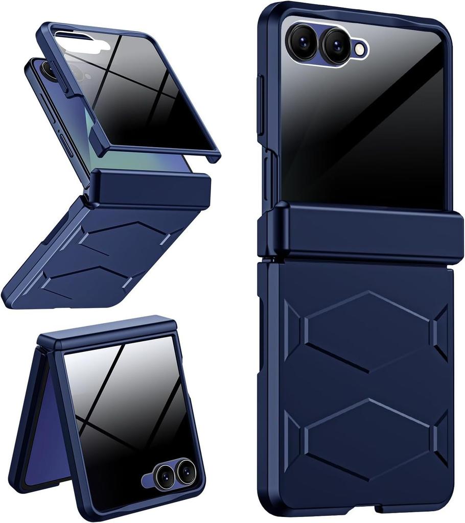 Case for Samsung Z FLIP 7 Privacy Screen Protector Magnetic Attraction Protective Case Full Coverage Shock Proof Tough Shell