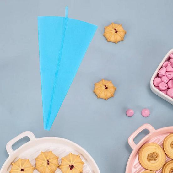 Yousheng Reusable Piping Bag for Cake Decorating Food Grade Disposable Pastry Cream Bag Transparent Baking Supplies