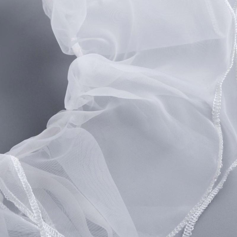 Ruff Collar Ruffled Victorian Cosplay Tie for Shirt Blouse Decorative Spread False Collar Play Costume Accessories