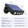 Powerful Solar Light Outdoor Motion Sensor Waterproof Garden LED Solar Light Spot Light Suitable for Garden Path Street LED Waterproof Wall Light Lamp