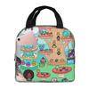 Toca Life Box Toca Boca Süßes Spiel Isoliertische Lunchtasche für Kinder Schule Kühltasche Thermische Lebensmittelbox Tragbare Lunchboxen Behälter
