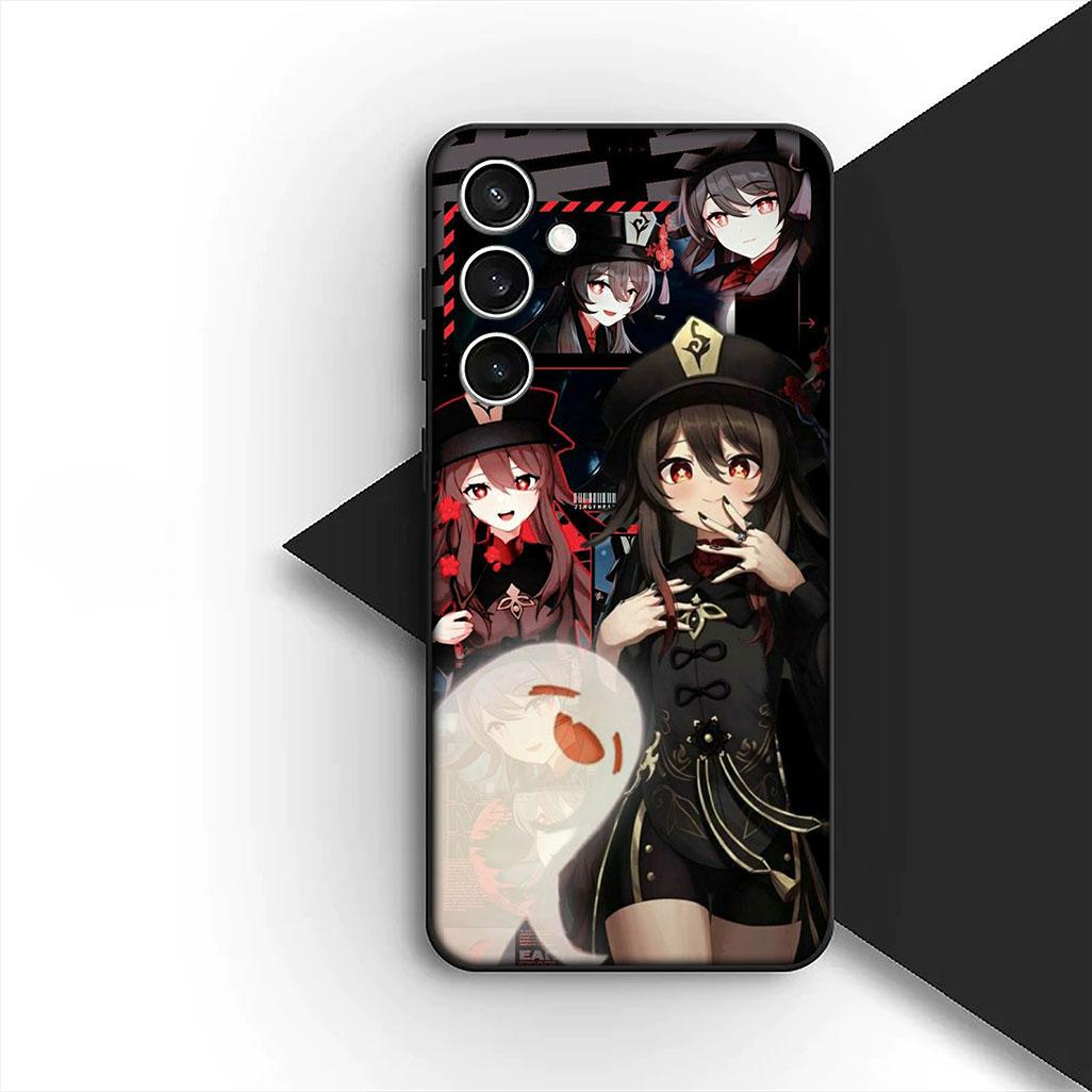 

Casing for Motorola Moto G55 G45 G75 G85 G35 Edge 50 30 Fusion 40 NEO Ultra Pro Phone Cover Protective Case Genshin HuTao Impact Motorola Edge 50 Pro