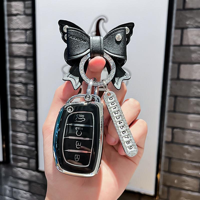 Car Remote Key Case Cover Protect Shell Fob For Hyundai Creta Ix35 Ix45 I10 I30 I40 Tucson Santa Fe Rena Sonata Elantra Azera