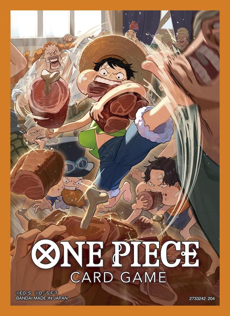 Bandai Capa oficial para cartas do jogo de cartas ONE PIECE 7 de [compra do conjunto] (Conjunto 4)