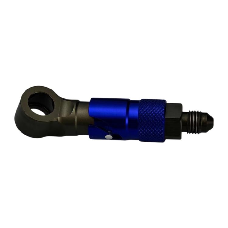 Easy Installation Aluminum Motorcycle Brake Hose Fluid Fast Release Connector Motorbike Quick Release Brake Line Adapter