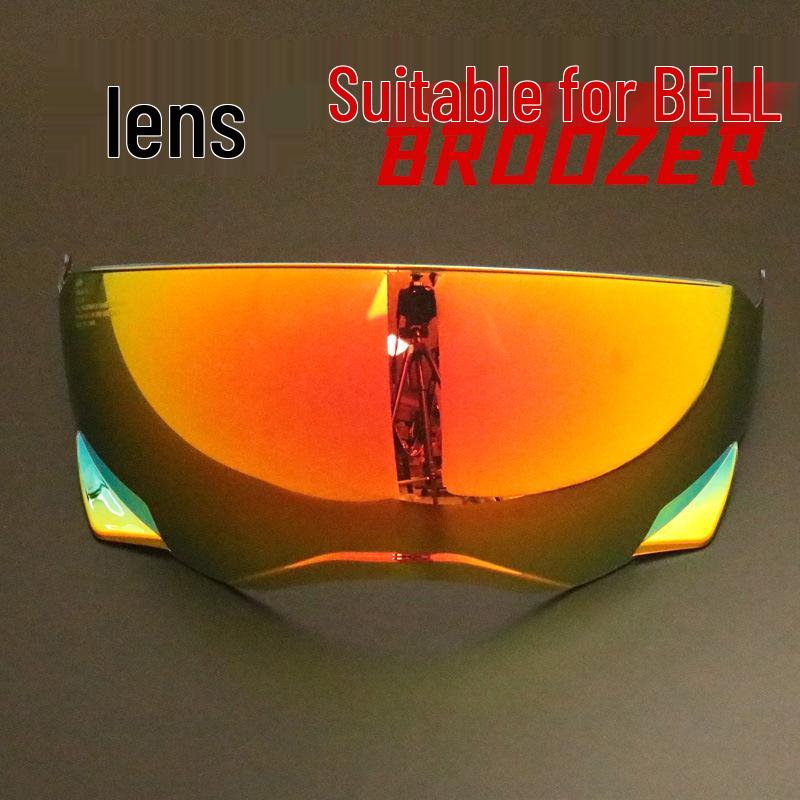 Universal BELL Broozer Retro Warrior Helmet - Day/Night, Electroplated