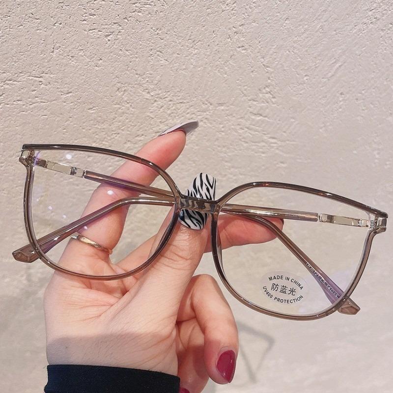 

+100 До +400 Модные очки для чтения Анти-синий свет Очки для пресбиопии Овальные Женские Готовые очки для пресбиопии Унисекс 0