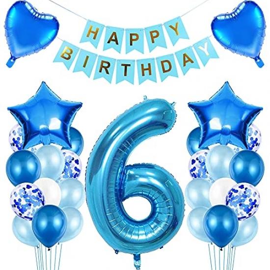 Koupit Tophope Ballons Gonflables Pour 6e Anniversaire Bleu Avec Chiffres Decoration D Anniversaire 6 Ans Grands Ballons Gonf Za Dobrou Cenu Doprava Zdarma Skutecne Recenze S Fotkami Joom