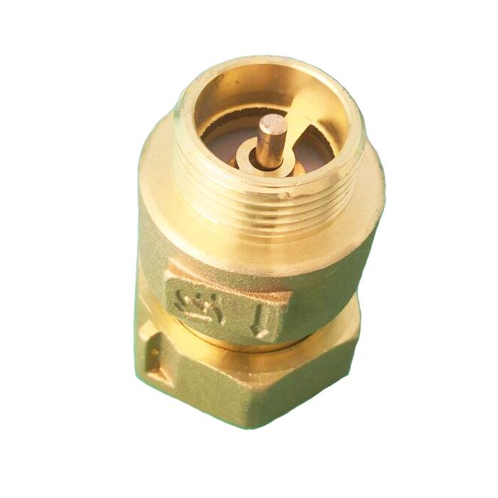 DN15 DN20 DN25 1/2" 3/4" 1" BSP Femmina Maschio Ottone Valvola di Ritegno Unidirezionale Non Ritorno Per Installazione Prima O Dopo il Contatore dell'Acqua