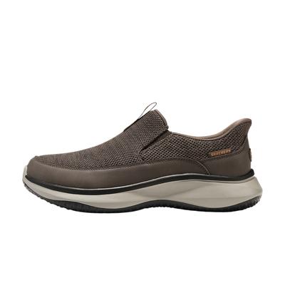 Scarpe da passeggio slip-on classiche comode traspiranti a taglio basso da uomo sneaker 211330-CHOC