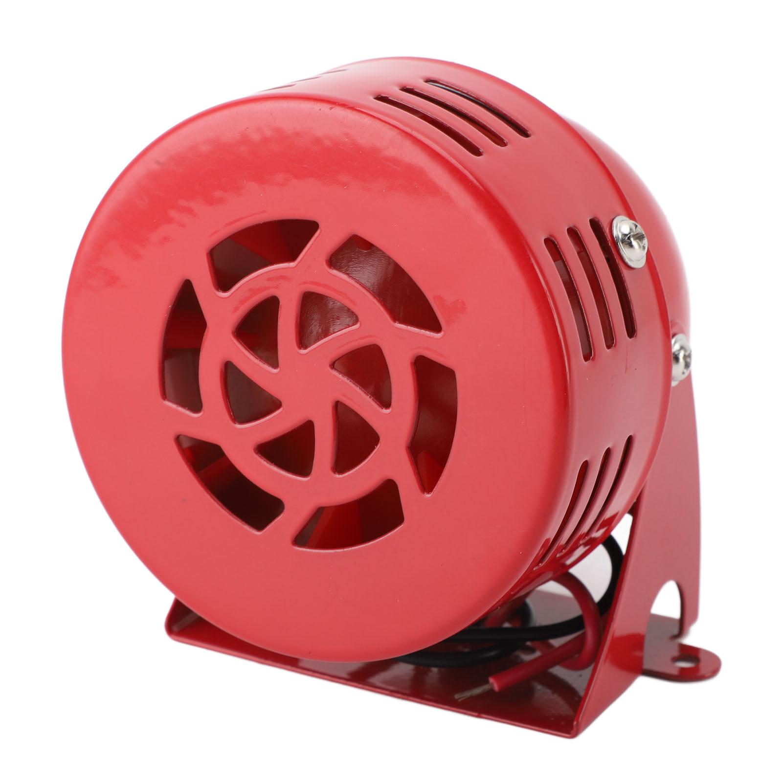 Motor Horn Buzzer Siren 110 Decibels Electric Warning Strobe Siren Horn Sound Buzzer Alarm for Factories Schools Ranches Home