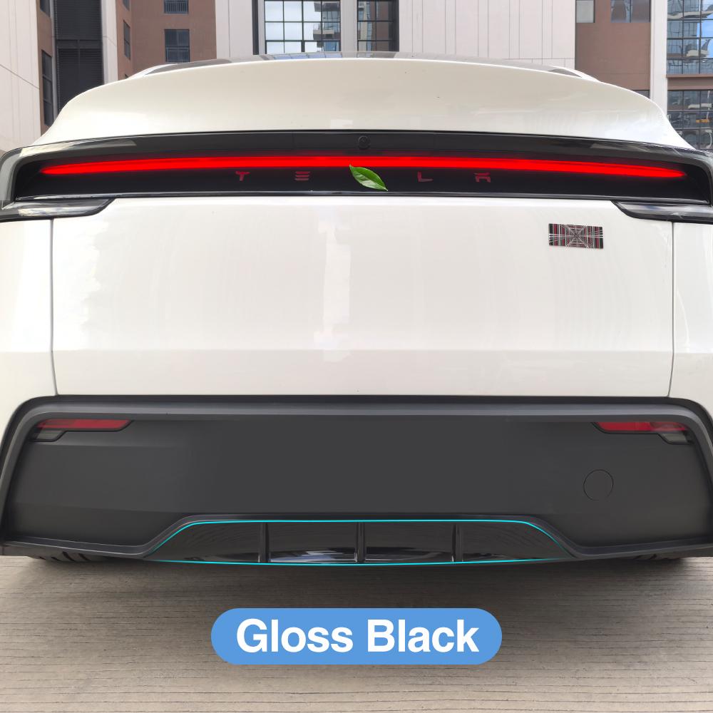 Heenvn Rear Lip Spoiler For Tesla New Model Y Juniper 2025 2026 Bumper Diffuser Protector Body Kit Exterior Accessories