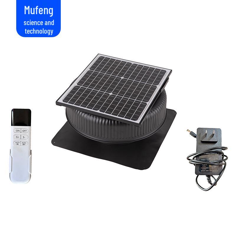 Solar-Aluminium-Dachbodenlüfter - Leiser Kühl- und Entfeuchtungs-Dachentlüfter