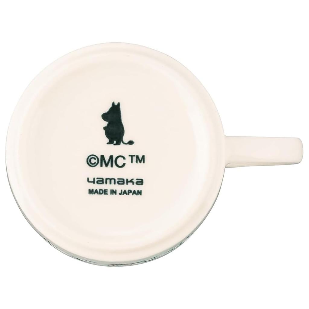 Yamaka Shoten MOOMIN Wooden Boxed Diameter x Height Day Novelty Birthday Made in (Moomin) Mug, Large, 350ml, 8.5cm 8.5cm, Alone, Mother's Gift, Item,