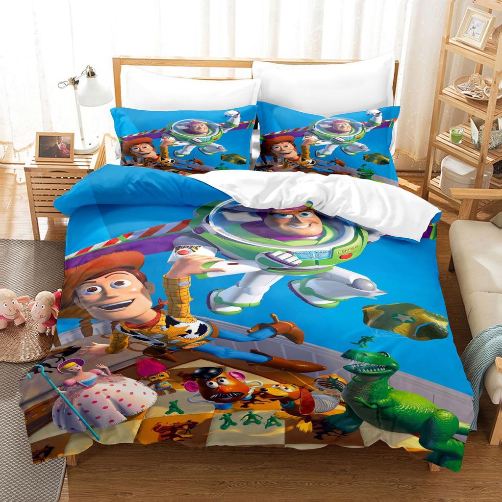 Printed Three-Dimensional 3D Digital Home Textile Three-Piece Children'S Home Textile Kit