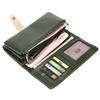 Soft Leather Women Wallet Clutch High Quality Triple Fold Money Large Capacity Female Purse Card Holder