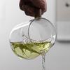 Chaxun 450ml Crescent Glass Teapot with Integrated Filter