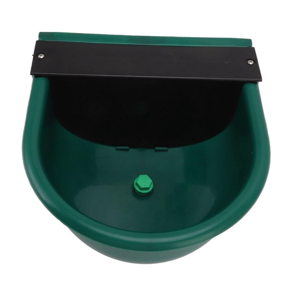 Plastic Automatic Livestock Drinking Bowl Thickened Design Livestock Drinking Sink Cat