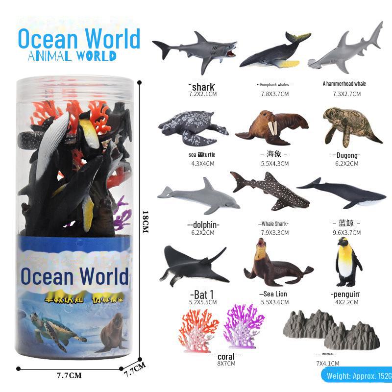 

Мягкий гель-комплект моделей динозавров Юрского периода - Игрушки Wild Animal Ocean World для детей