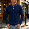 Men's Color Long Sleeve Shirt for Outdoor Casual Wear