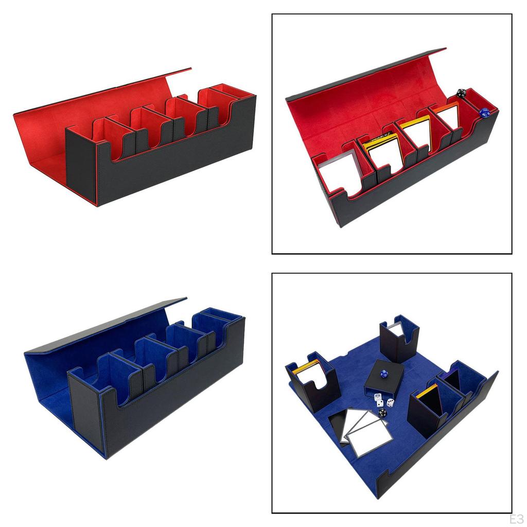 Trading Card Deck Box for Collectible Playing Durable Holder