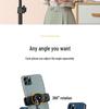 Dual-angle Mobile Phone Tripod with Fill Light for Live Streaming and Recording