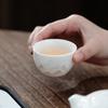 Chinese ink and wash Dehua white porcelain Kung Fu tea set business office gift box suet jade business gift portable ceramics