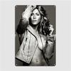 Jennifer Aniston Metal Wall Art Poster Vintage Cinema Tin Sign for Living Room Decor Home Theater Decoration Classic Movie Star