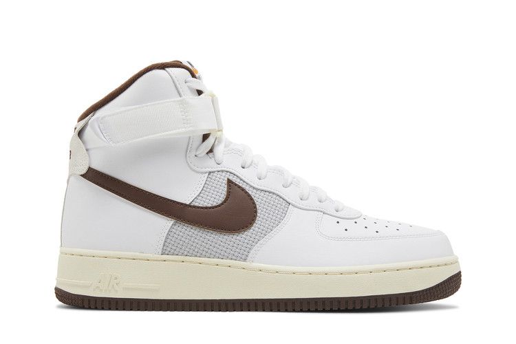 Men's Sneakers Nike Air Force 1 High '07 Vintage White Light Chocolate