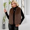 Autumn/Winter Artificial Fur Vest Medium to Long