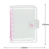 Kamio Japan Clear Sticker Binder, Pink, 231161