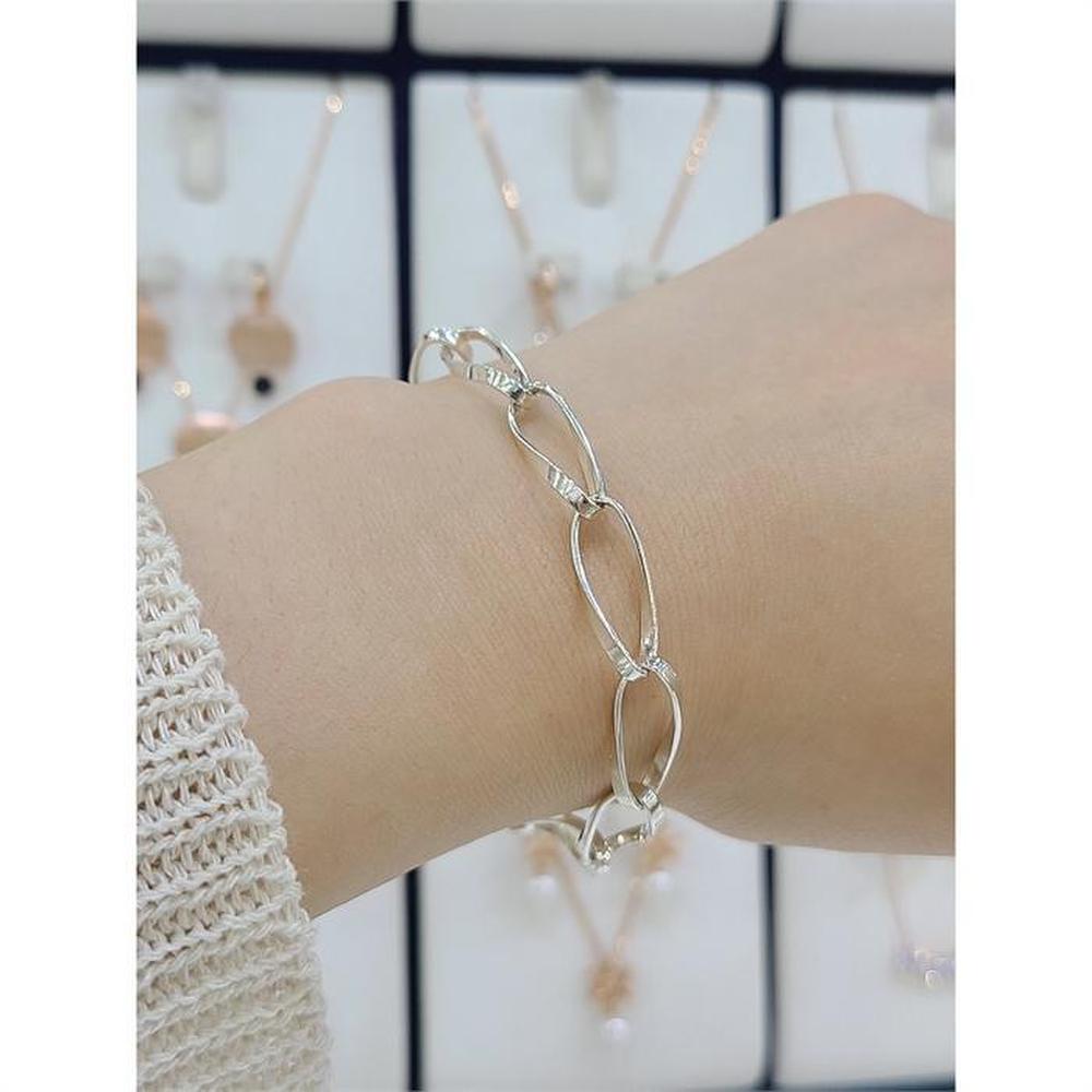 Paichichi Savezone05 925 Silver Bold Chain Bracelet Ss100724 (S10130412)