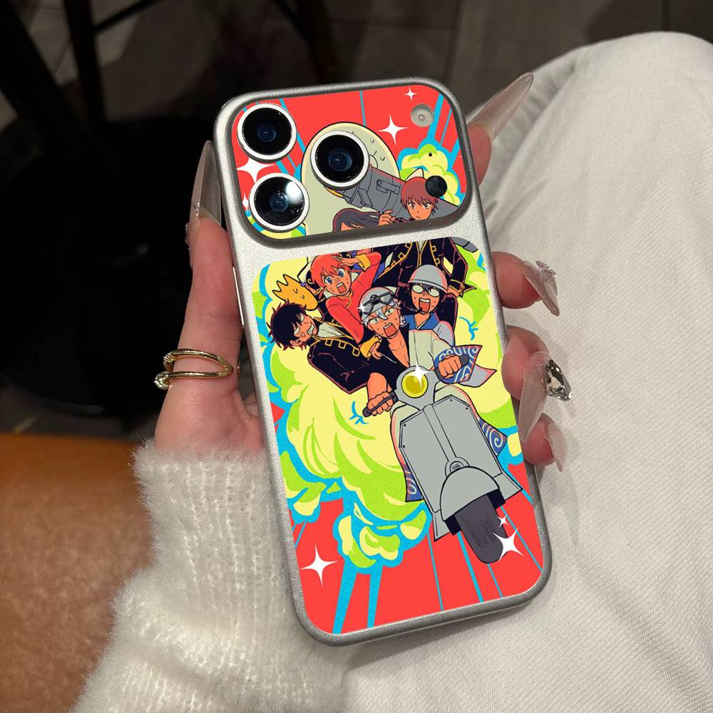Funny Anime GINTAMA Protective Back Wrap Skin Decal Sticker For IPhone 17 Pro 17 Pro Max