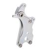 Road Bike Disc Brake Conversion Seat Durable Bicycle Brake Fixed Seat Adapter for CyclingSilver