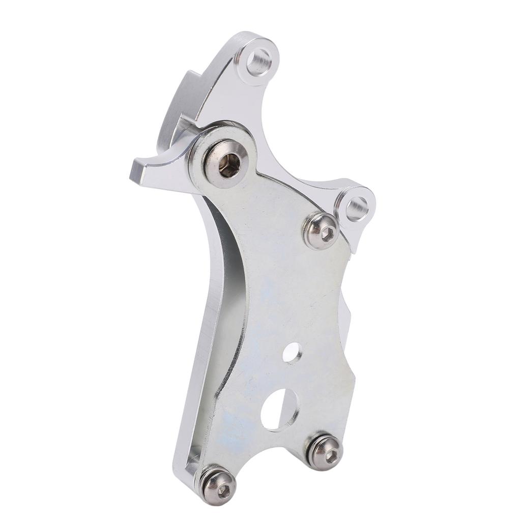 Road Bike Disc Brake Conversion Seat Durable Bicycle Brake Fixed Seat Adapter for CyclingSilver