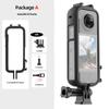 Bullet Time Handle Tripod Rotating Grip with Invisible Selfie Stick for Insta360 X5 X4 X3 One X2 Action Camera Accessories